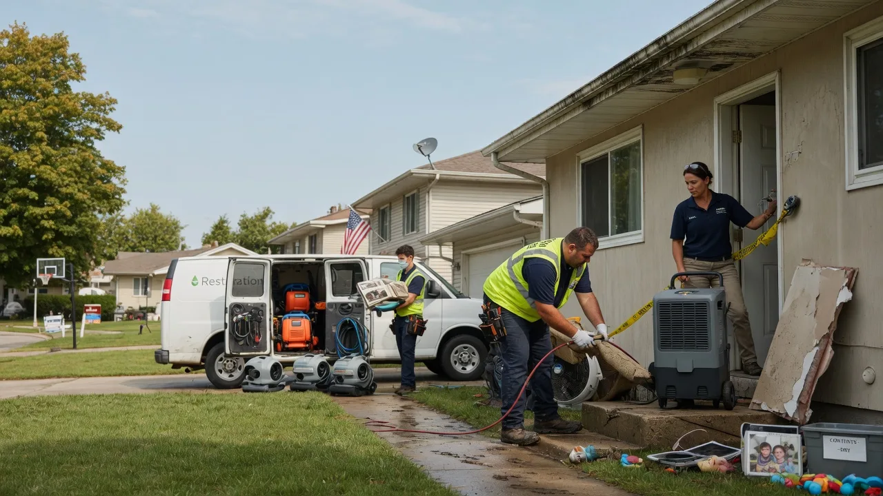 Water Damage Restoration in Plainville, KS near me
